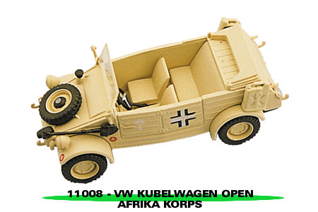 Sunstar 11008 VOLKSWAGEN KUBELWAGEN OPEN Miniatures 1:43