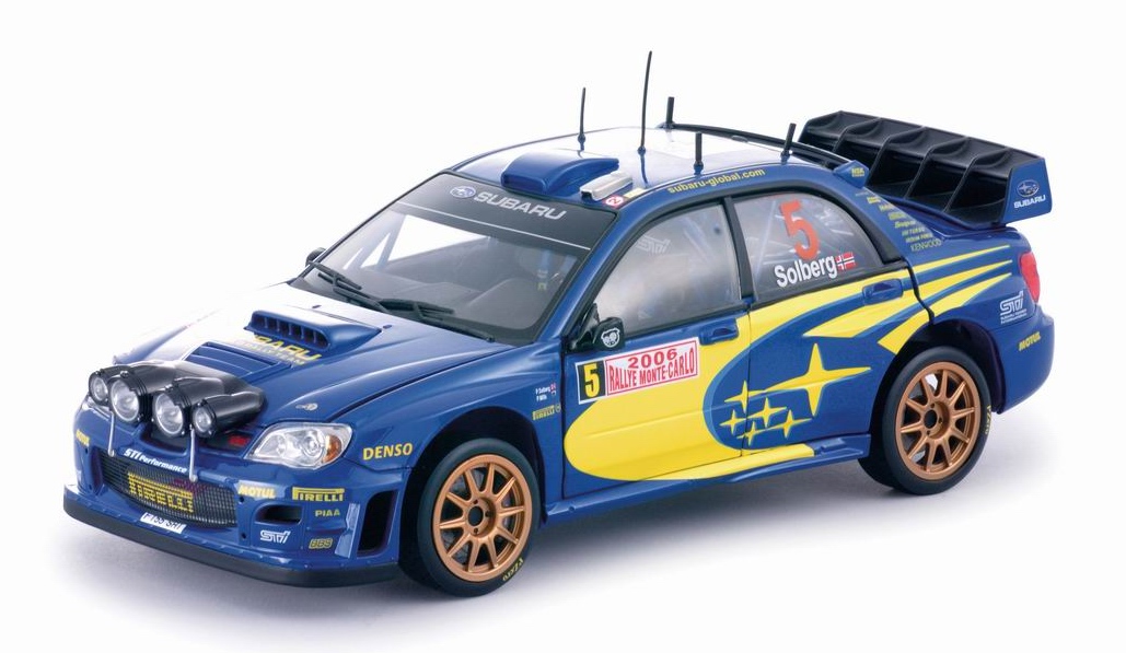Sunstar 4381 SUBARU IMPREZA WRC - P.Solberg / P.Mills Miniatures 1:18 Sunstar 4381 SUBARU IMPREZA WRC - P.Solberg / P.Mills Miniatures 1:18