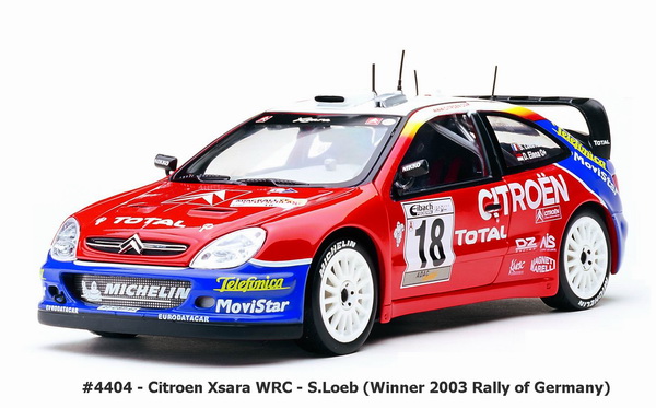 CITROEN XSARA WRC - Sébastien Loeb / Daniel Elena