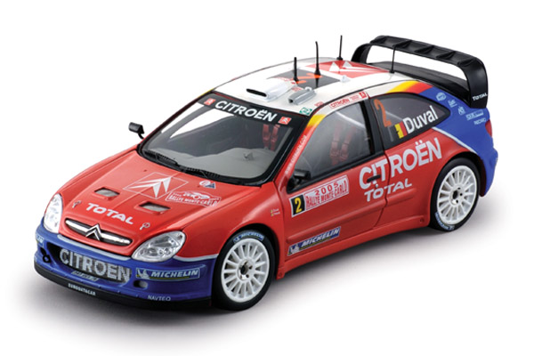Sunstar 4415 CITROEN XSARA WRC - F.Duval / S.Prevot Miniatures 1:18 Sunstar 4415 CITROEN XSARA WRC - F.Duval / S.Prevot Miniatures 1:18