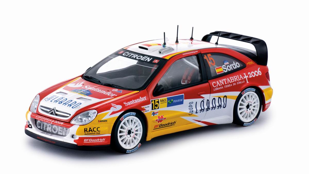 Sunstar 4421 Kronos Citroen Xsara WRC - D.Sordo / M.Marti Miniatures 1:18 Sunstar 4421 Kronos Citroen Xsara WRC - D.Sordo / M.Marti Miniatures 1:18