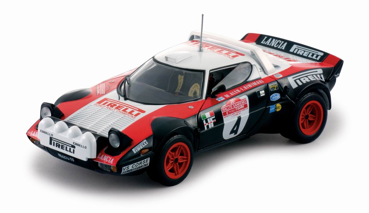 Sunstar 4508 Lancia STRATOS HF Rally - M.Alen/I.Kivimaki Miniatures 1:18 Sunstar 4508 Lancia STRATOS HF Rally - M.Alen/I.Kivimaki Miniatures 1:18