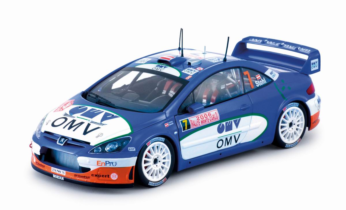 Sunstar 4693 Peugeot 307 WRC OMV Peugeot Norway - M.Stohl/I.Minor Miniatures 1:18 Sunstar 4693 Peugeot 307 WRC OMV Peugeot Norway - M.Stohl/I.Minor Miniatures 1:18