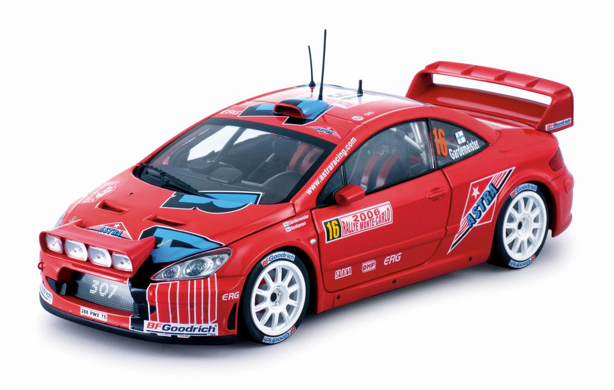 Sunstar 4695 Peugeot 307 WRC Astra Peugeot- T.Gardemeister/J.Honkanen Miniatures 1:18 Sunstar 4695 Peugeot 307 WRC Astra Peugeot- T.Gardemeister/J.Honkanen Miniatures 1:18