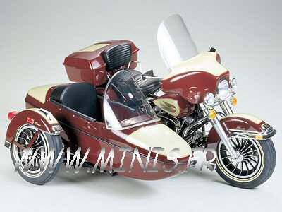 Tamiya 16018 HARLEY DAVIDSON SIDE CAR Plastic models 1:6