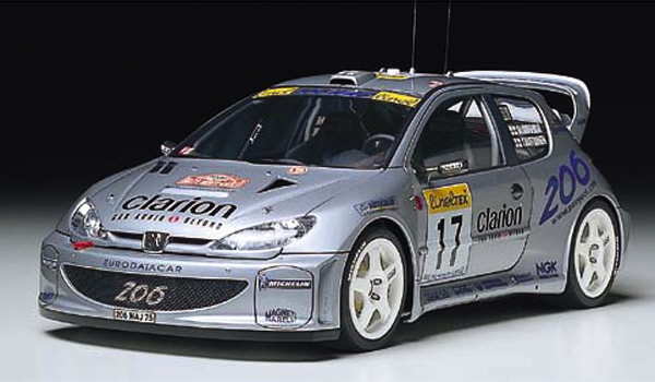 PEUGEOT 206 WRC 2000 GRISE