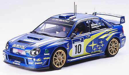 Tamiya 24259 SUBARU IMPREZA WRC 2002 Plastic models 1:24