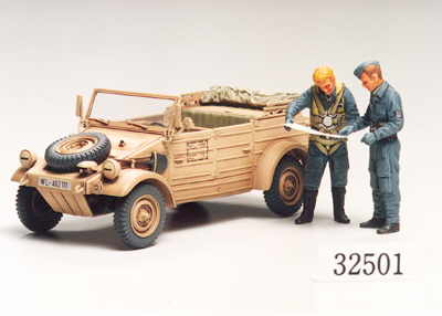 KUBELWAGEN TYPE 82 + 2 FIGURINES