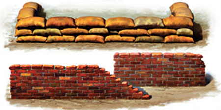 BARRICADES SACS DE SABLE