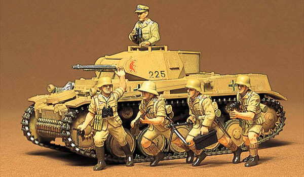 PZKPFW II TANK ALLEMAND