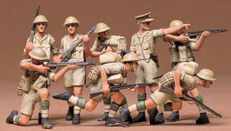 INFANTERIE BRITANNIQUE 8E ARMEE