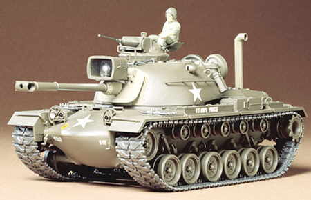 PATTON M 48 A3 + 2 FIGURINES