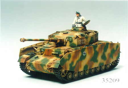 PANZER IV AUSF H + FIGURINES