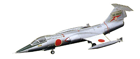Tamiya 60008 LOCKHEED F 104 J/G Maquettes 1:100