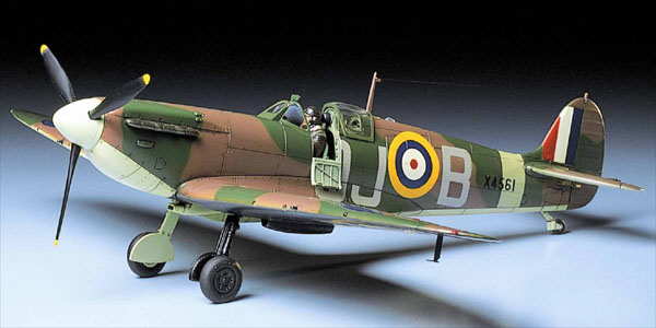 Tamiya 61032 SPITFIRE MK1 SUPERMARINE Maquettes 1:48