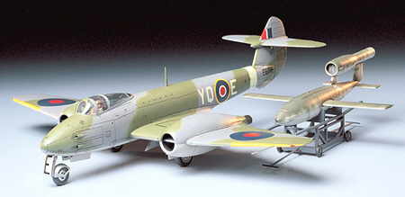 Tamiya 61065 GLOSTER METEOR F 1 ET V Plastic models 