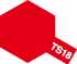 TS-18 ROUGE METAL BRILLANT