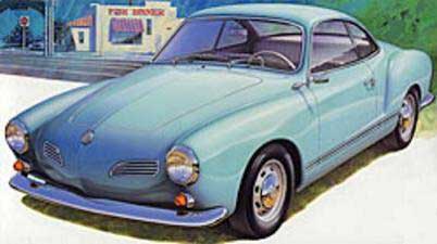 volkswagen KARMAN GHIA COUPE 1966