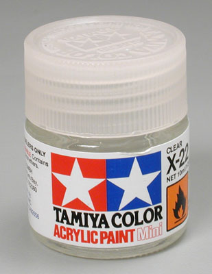Tamiya MIX22 VERNIS TRANSPARENT BRILLANT X 6 81522 Maquettes Tamiya MIX22 VERNIS TRANSPARENT BRILLANT X 6 81522 Maquettes
