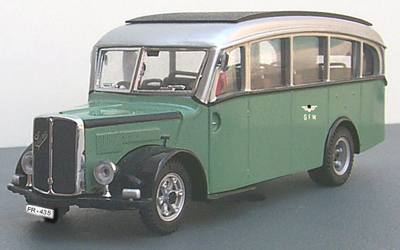 Tek-hoby 5304 SAURER 3CT1D BUS GFM Miniatures 1:43