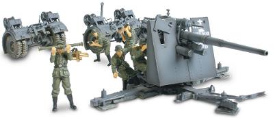 Unimax 80034 German 88mm flak gun Die cast 1:32