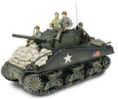 Unimax 80235 US M4A3 SHERMAN D DAY Die cast 1:32