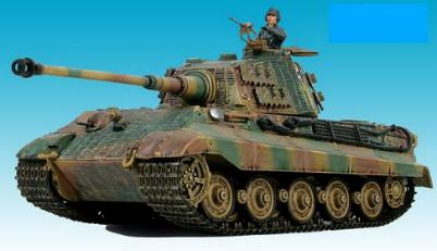 Unimax 80601 GERMAN KING TIGER D DAY Die cast 1:32