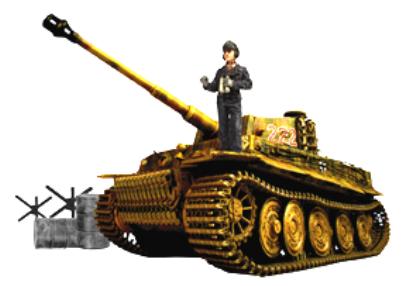Unimax 85204 Tigre 1 Michael Wittman allemand  Die cast 1:16