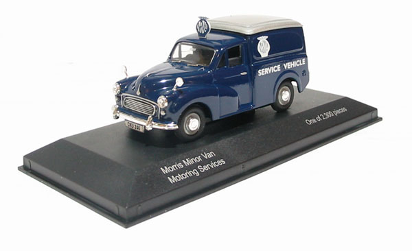 Vanguards 01120 MORRIS MINOR VAN MOTORING SERVICES Miniatures 1:43