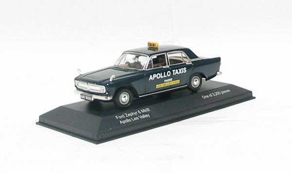 Vanguards 04606 Ford ZEPHYR 6 APOLLO LEA VALLEY TAXI Miniatures 1:43