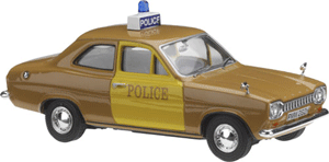 Vanguards 09503 Ford ESCORT MK1-WILTSHIRE Police Miniatures 1:43