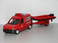 Verem 138 RENAULT KANGOO avec ZODIAC Miniatures 1:43