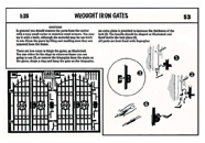 Verlinden 0053 GRILLES FER FORGE Plastic models 
