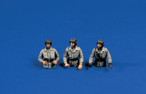 EQUIPAGE CHAR RUSSE WWII 54 MM
