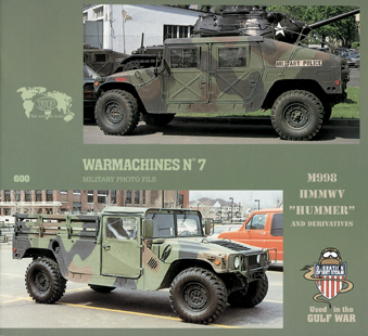 Verlinden 0600 WAR MACHINES 7 M998 HUMMER Maquettes Verlinden 0600 WAR MACHINES 7 M998 HUMMER Maquettes