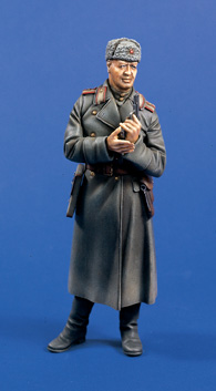 Verlinden 0608 OFFICIER SOVIETIQUE BERLIN 1945 120 MM Plastic models 