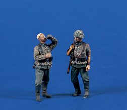 FANTASSINS SS WW2(2FIGURINES )