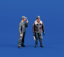PILOTE ET MECANICIEN ALLEMANDE