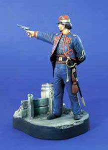 OFFICIER US ZOUAVE CESS WAR 120 MM