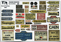 SIGNAUX ROUTES AST WWII 120 MM
