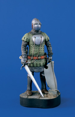 Verlinden 1012 CHEVALIER ALLEMAND 1350 120 MM Maquettes 