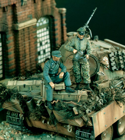 SOLDATS ALLEMANDE WW2 LA PAUSE
