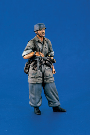 Verlinden 1210 PARACHUTISTE ALLEMAND 120 MM Plastic models 