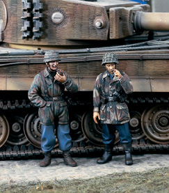 PARACHUTISTE ALLEMANDE WW2 2 FIGURINES