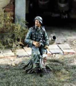 ALLEMAND BLESSE WW2