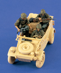 Verlinden 1381 EQUIPAGE KUBELWAGEN Maquettes 1:35