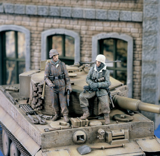 CONDUCTEURS CHAR ALLEMANDE WW2
