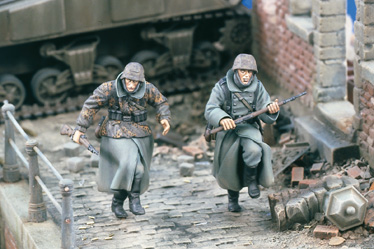 ALLEMANDS EN FUITE WW2