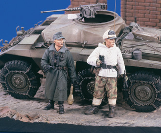 ALLEMANDS RECONNAISSANCE (2 FIGURINES)