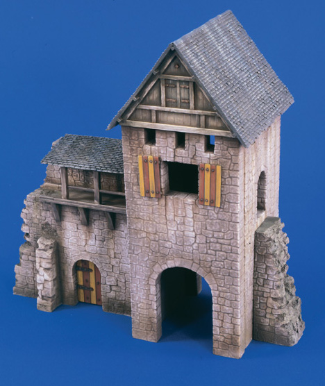 Verlinden 1687 CHATEAU MEDIEVAL PART 1 Maquettes 1:35